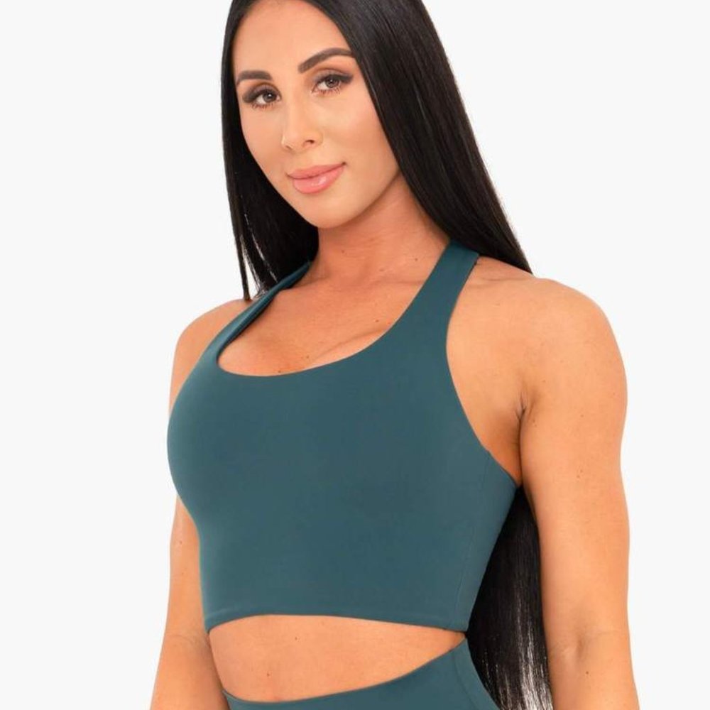RYDERWEAR -- NKD Sports Bra - Teal - M